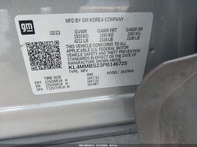 2023 BUICK ENCORE GX KL4MMBS23PB146725 Photo 8