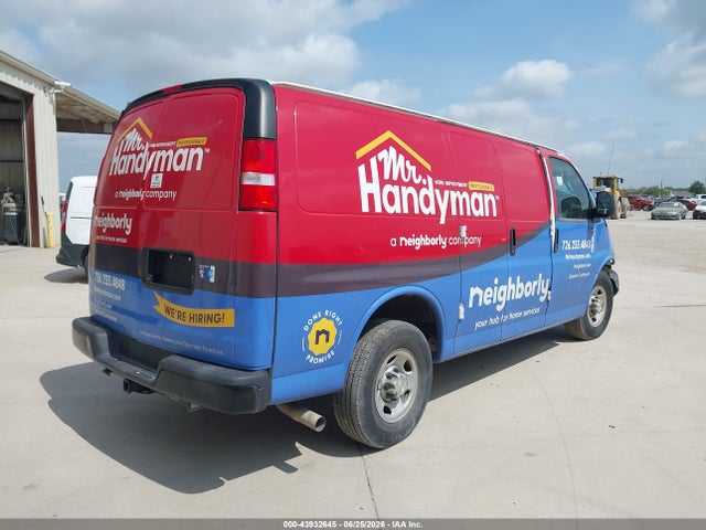 Aukcja sprzedaży 2024 Chevrolet Express Cargo Rwd 2500 Regular Wheelbase Wt, vin: 1GCWGAF71R1183092, numer aukcji: 43932645