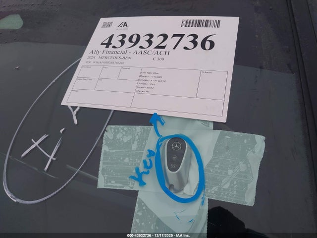 2024 MERCEDES-BENZ C 300 W1KAF4HB2RR166440 Photo 10