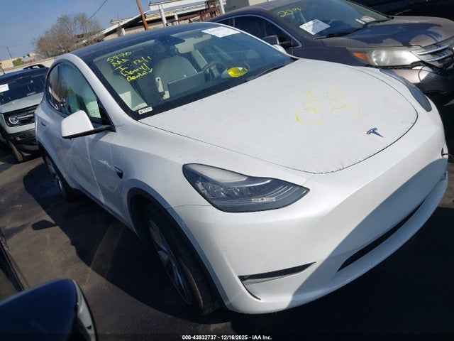2021 TESLA MODEL Y 5YJYGAEE4MF157529 Photo 0
