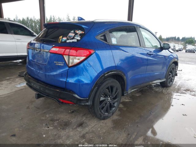 2022 HONDA HR-V 3CZRU6H10NM774971 Photo 3