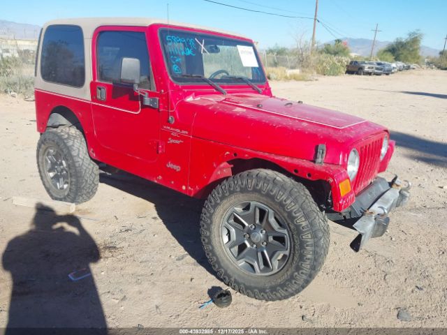 2001 JEEP WRANGLER 1J4FA49S51P314300