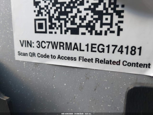 Продажа на аукционе авто 2014 Ram 5500 Chassis Tradesman/slt, vin: 3C7WRMAL1EG174181, номер лота: 43933009