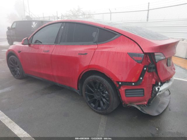 2021 TESLA MODEL Y 5YJYGDEE9MF158368 Photo 2