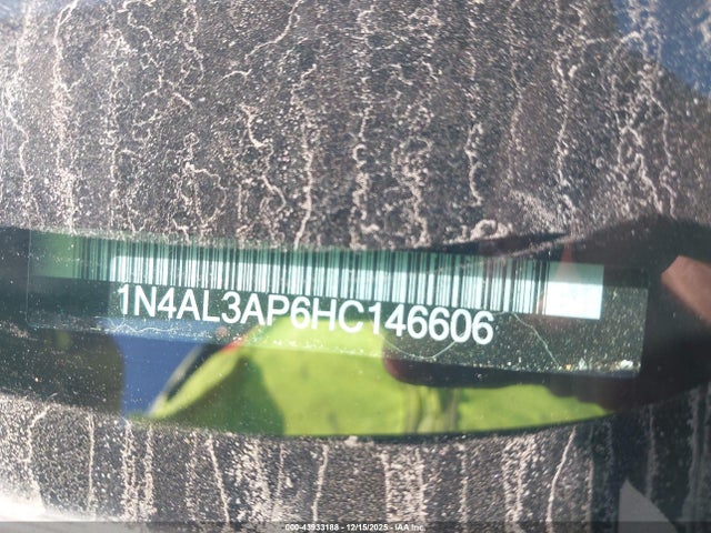 1N4AL3AP6HC146606 Nissan Altima 2.5 Sl