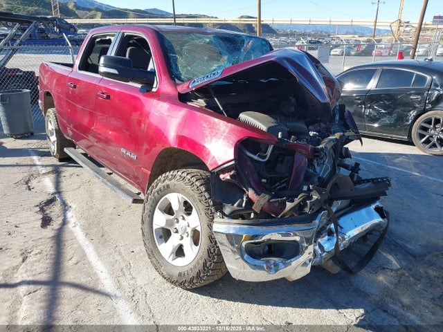 Продаж на аукціоні авто 2022 Ram 1500 Big Horn  4x4 6'4 Box, vin: 1C6SRFMTXNN481205, номер лоту: 43933221