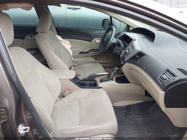 2012 Honda Civic Lx მანქანა იყიდება აუქციონზე, vin: 2HGFB2F53CH591882, აუქციონის ნომერი: 43933255