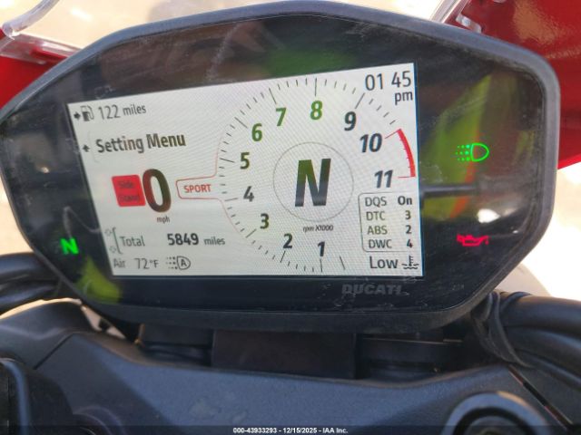 2024 DUCATI MONSTER ZDMMAMDT9RB009411 Photo 6