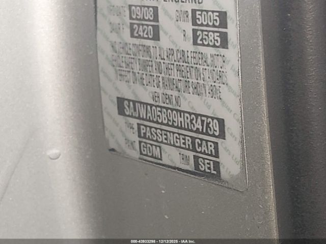 2009 JAGUAR XF SAJWA05B99HR34739 Photo 8