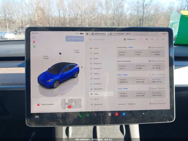 Продаж на аукціоні авто 2023 Tesla Model Y Awd/long Range Dual Motor All-wheel Drive, vin: 7SAYGDEE3PA197879, номер лоту: 43933401