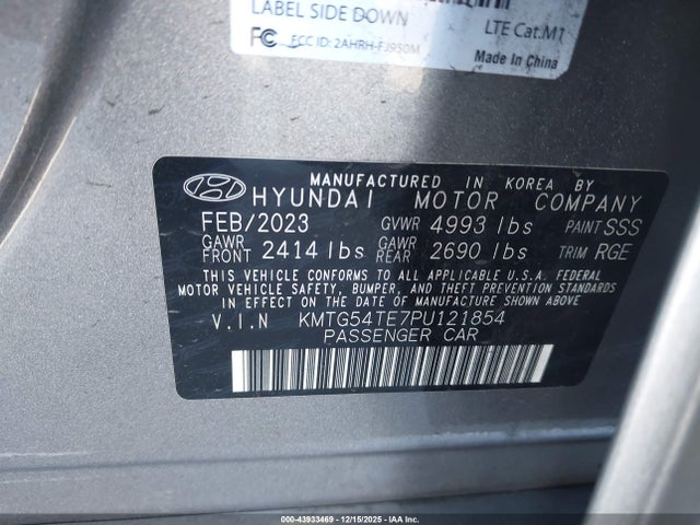 KMTG54TE7PU121854 Genesis G70 3.3t Awd