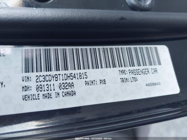 2013 DODGE CHALLENGER 2C3CDYBT1DH541815 Photo 8