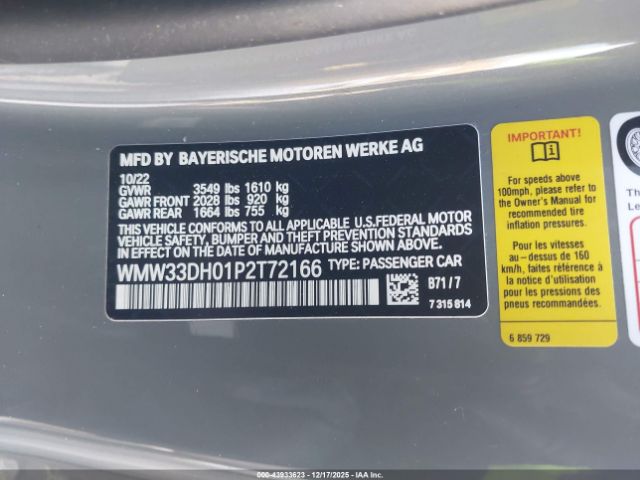 2023 MINI HARDTOP WMW33DH01P2T72166 Photo 8