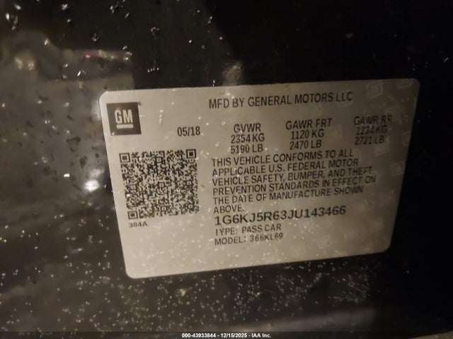 2018 CADILLAC CT6 1G6KJ5R63JU143466 Photo 8