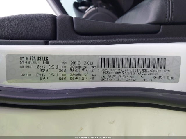 1C4RJEBG4JC513747 Jeep Grand Cherokee Limited 4x2