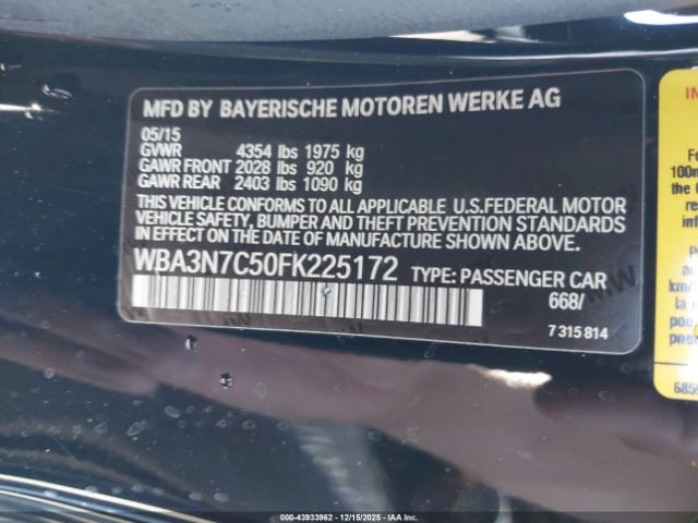 2015 BMW 428I WBA3N7C50FK225172 Photo 8
