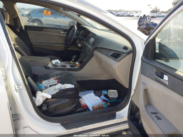 2017 HYUNDAI SONATA 5NPE24AFXHH487149 Photo 4