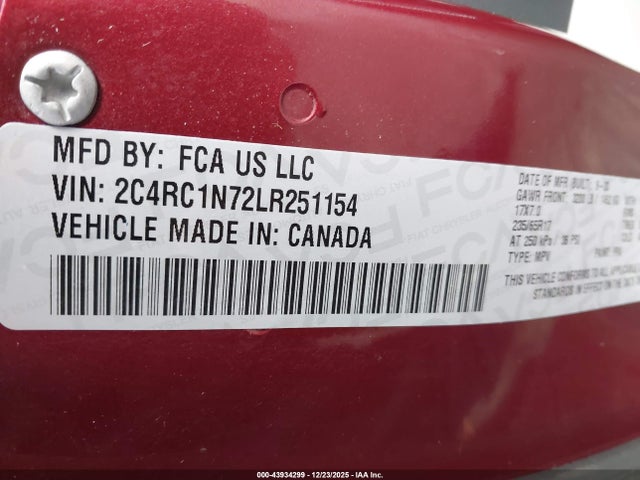 2020 CHRYSLER PACIFICA HYBRID 2C4RC1N72LR251154 Photo 8