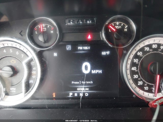 Продаж на аукціоні авто 2020 Ram 1500 Classic Warlock  4x4 6'4 Box, vin: 1C6RR7GG3LS109707, номер лоту: 43934307