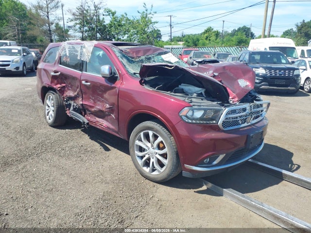 43934394 :رقم المزاد ، 1C4RDJEG3HC691641 vin ، 2017 Dodge Durango Citadel Anodized Platinum Awd مزاد بيع