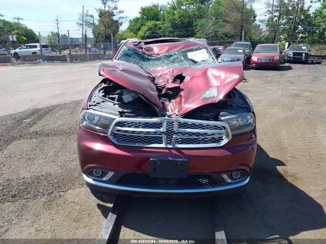 43934394 :رقم المزاد ، 1C4RDJEG3HC691641 vin ، 2017 Dodge Durango Citadel Anodized Platinum Awd مزاد بيع