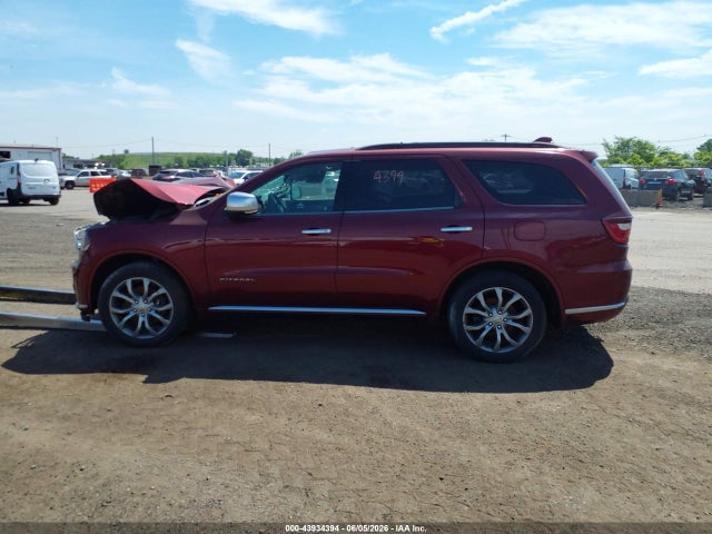 43934394 :رقم المزاد ، 1C4RDJEG3HC691641 vin ، 2017 Dodge Durango Citadel Anodized Platinum Awd مزاد بيع