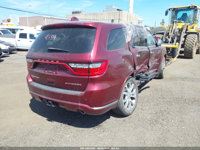 43934394 :رقم المزاد ، 1C4RDJEG3HC691641 vin ، 2017 Dodge Durango Citadel Anodized Platinum Awd مزاد بيع
