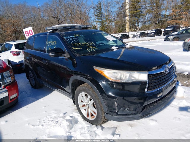 2016 TOYOTA HIGHLANDER 5TDBKRFH6GS310696