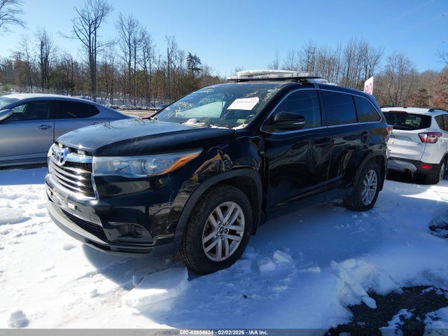 2016 TOYOTA HIGHLANDER 5TDBKRFH6GS310696 Photo 1