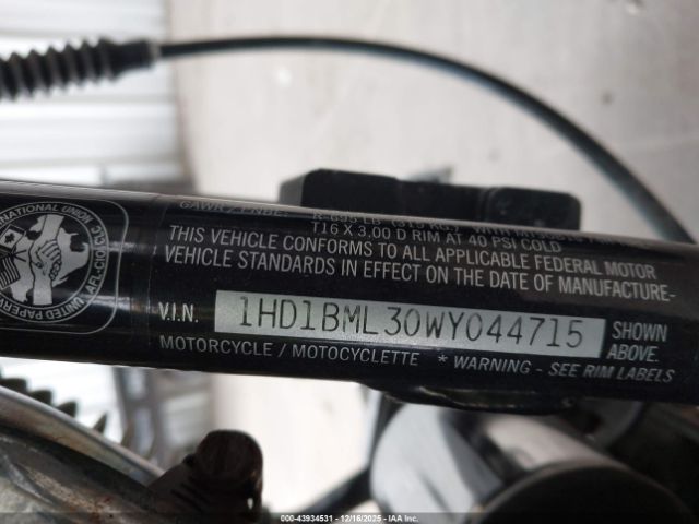 1998 HARLEY-DAVIDSON FLSTF 1HD1BML30WY044715 Photo 9