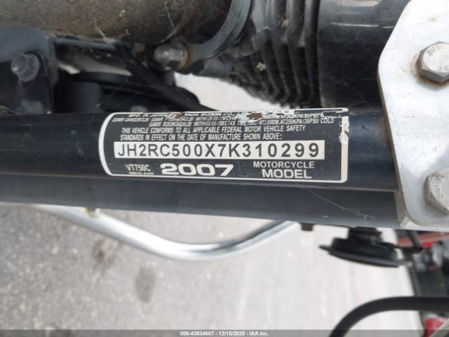 2007 HONDA VT750 JH2RC500X7K310299 Photo 9