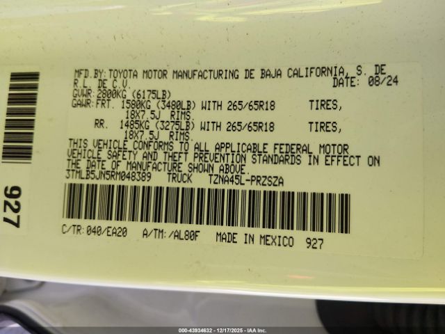 2024 TOYOTA TACOMA 3TMLB5JN5RM048389 Photo 8