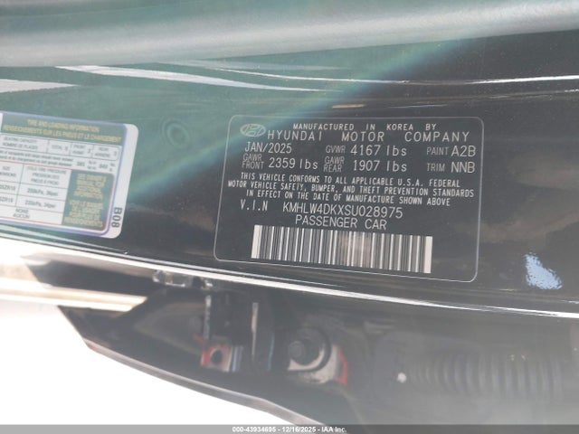 2025 HYUNDAI ELANTRA N KMHLW4DKXSU028975 Photo 8