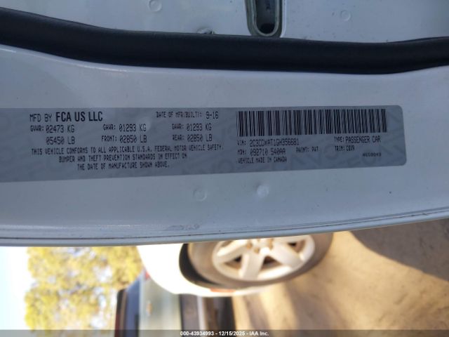 2016 DODGE CHARGER 2C3CDXAT1GH356681 Photo 8