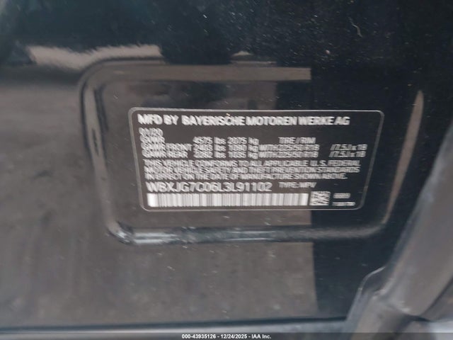 2020 BMW X1 WBXJG7C06L3L91102 Photo 8