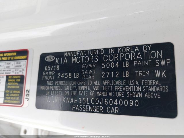 2018 KIA STINGER KNAE35LC0J6040090 Photo 8