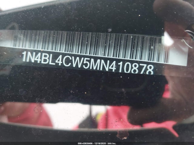 2021 NISSAN ALTIMA 1N4BL4CW5MN410878 Photo 8