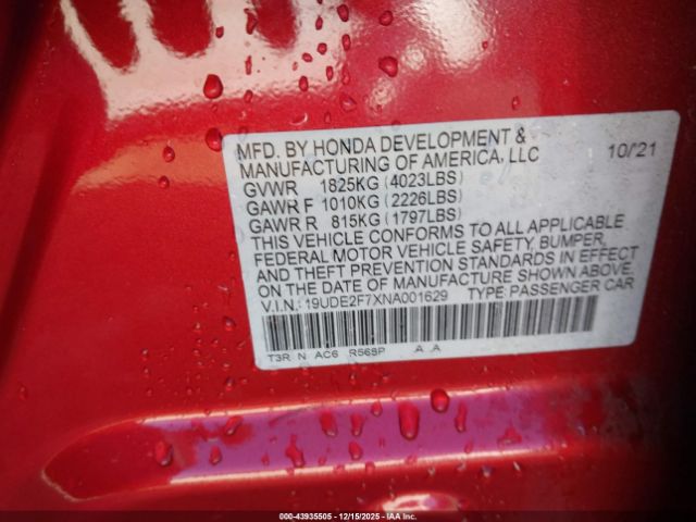 2022 ACURA ILX 19UDE2F7XNA001629 Photo 8