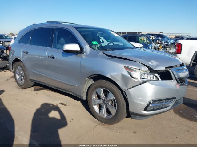 2014 ACURA MDX 5FRYD4H28EB024333