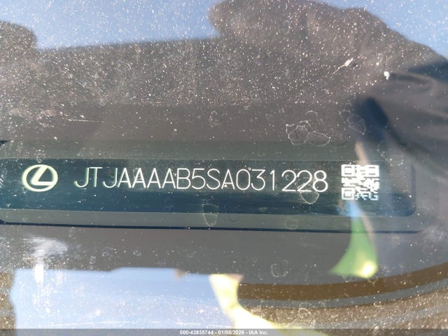 43935744 :رقم المزاد ، JTJAAAAB5SA031228 vin ، 2025 Lexus Rz 450e Premium مزاد بيع