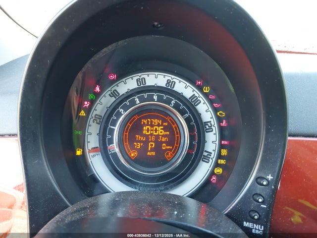 2012 FIAT 500 3C3CFFAR3CT365943 Photo 6