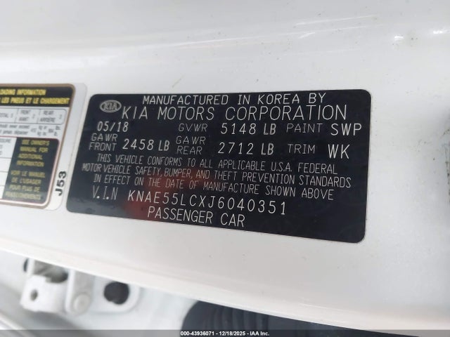 2018 KIA STINGER KNAE55LCXJ6040351 Photo 8