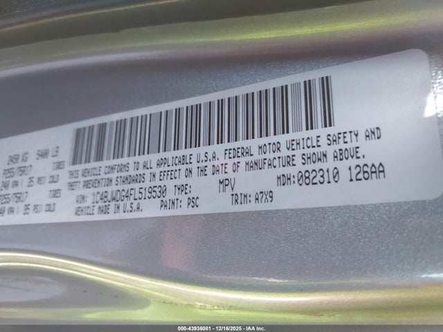 2015 JEEP WRANGLER UNLIMITED 1C4BJWDG4FL519530 Photo 8