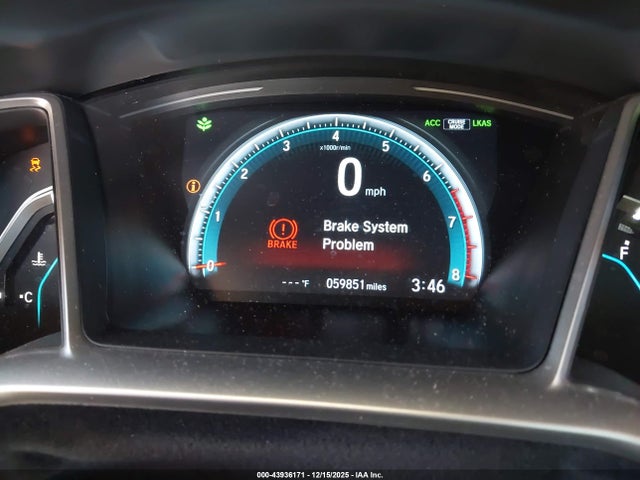Honda CIVIC EX 2020 2HGFC3B38LH352724 Image 7