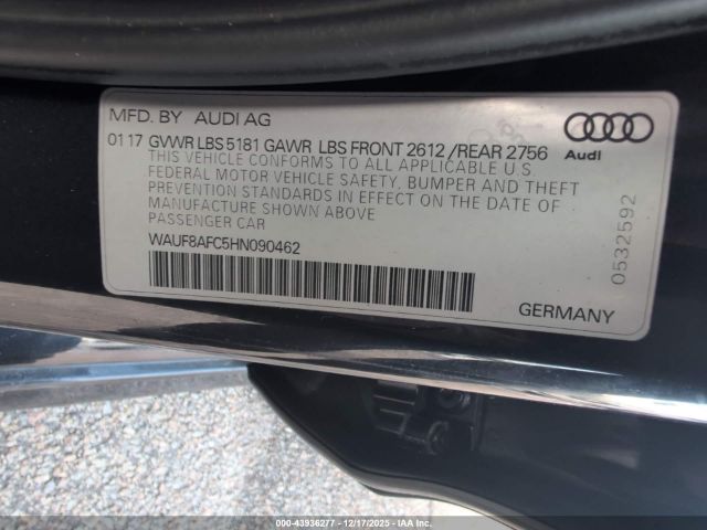 2017 AUDI A6 WAUF8AFC5HN090462 Photo 8
