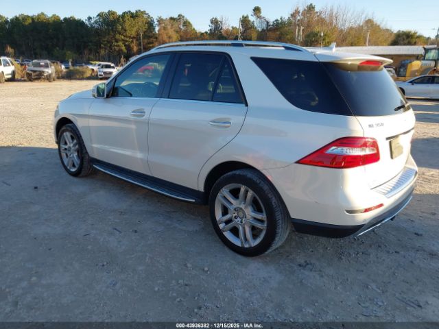 2015 MERCEDES-BENZ ML 350 4JGDA5JBXFA572980 Photo 2