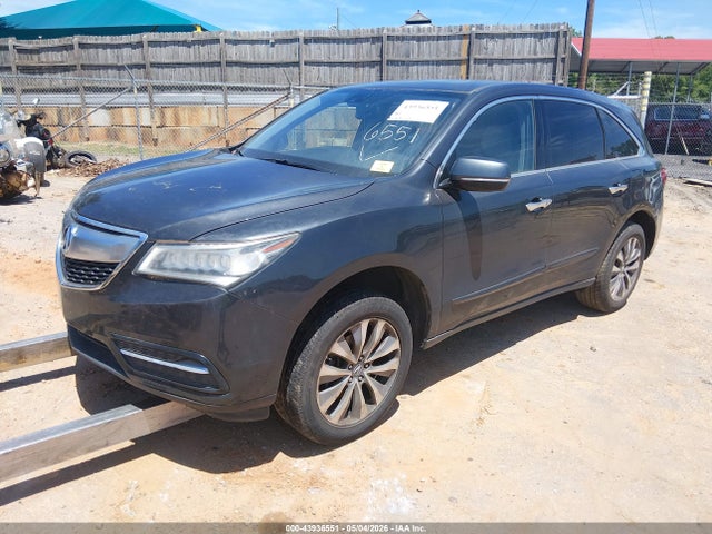 Продаж на аукціоні авто 2014 Acura Mdx Technology Package, vin: 5FRYD3H43EB012196, номер лоту: 43936551