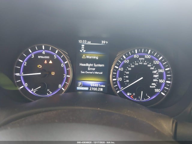 43936920 :رقم المزاد ، JN1CV7AR2HM681693 vin ، 2017 Infiniti Q50 2.0t Premium مزاد بيع