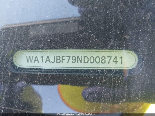 Aukcja sprzedaży 2022 Audi Q7 Premium 45 Tfsi Quattro Tiptronic, vin: WA1AJBF79ND008741, numer aukcji: 43936957