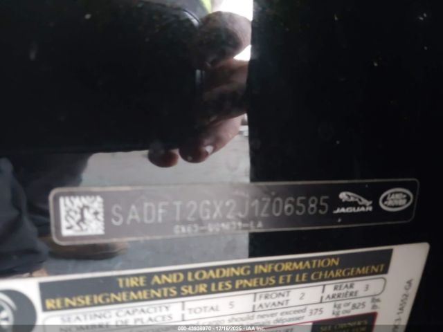 2018 JAGUAR E-PACE SADFT2GX2J1Z06585 Photo 8